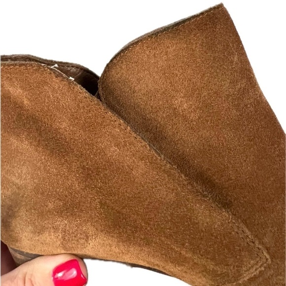 Jessica Simpson Dacine Brown Suede Booties - Size 7 - Picture 9 of 14